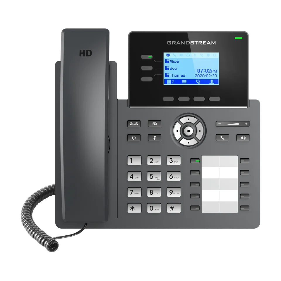 Mặt trước Điện thoại IP Grandstream GRP2604P