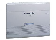 Mặt trước Tổng đài panasonic KXTES824 với 6 đường vào bưu điện ra 16 máy lẻ
