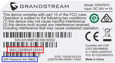 Thiết bị WiFi Grandstream